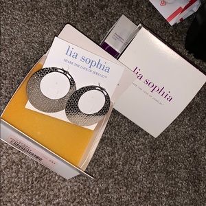 Lia Sophia “hidden garden” earrings